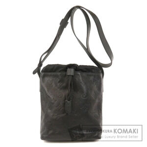 Louis Vuitton Bag Monogram Shadow Black Shoulder